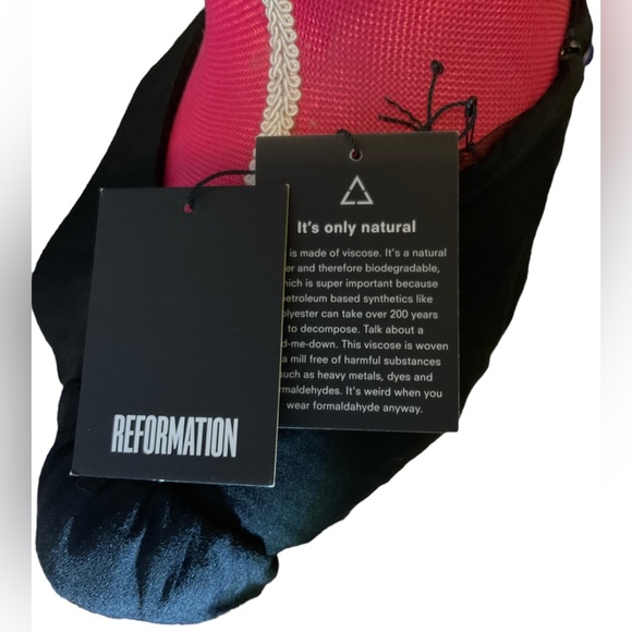 REFORMATION black dress size 4 NWT - Picture 8 of 11